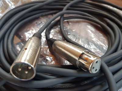 XLR Type Microphone Connector Cable Assembly-25inch